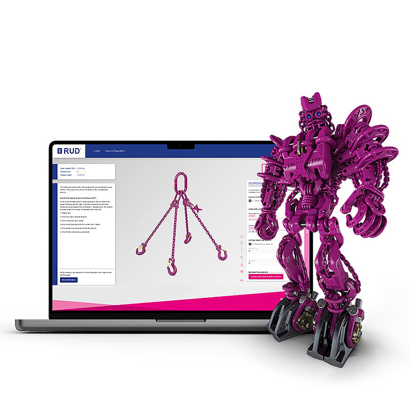 CONFItron presents the digital RUD lifting means configurator for easy selection of suitable lifting solutions.
